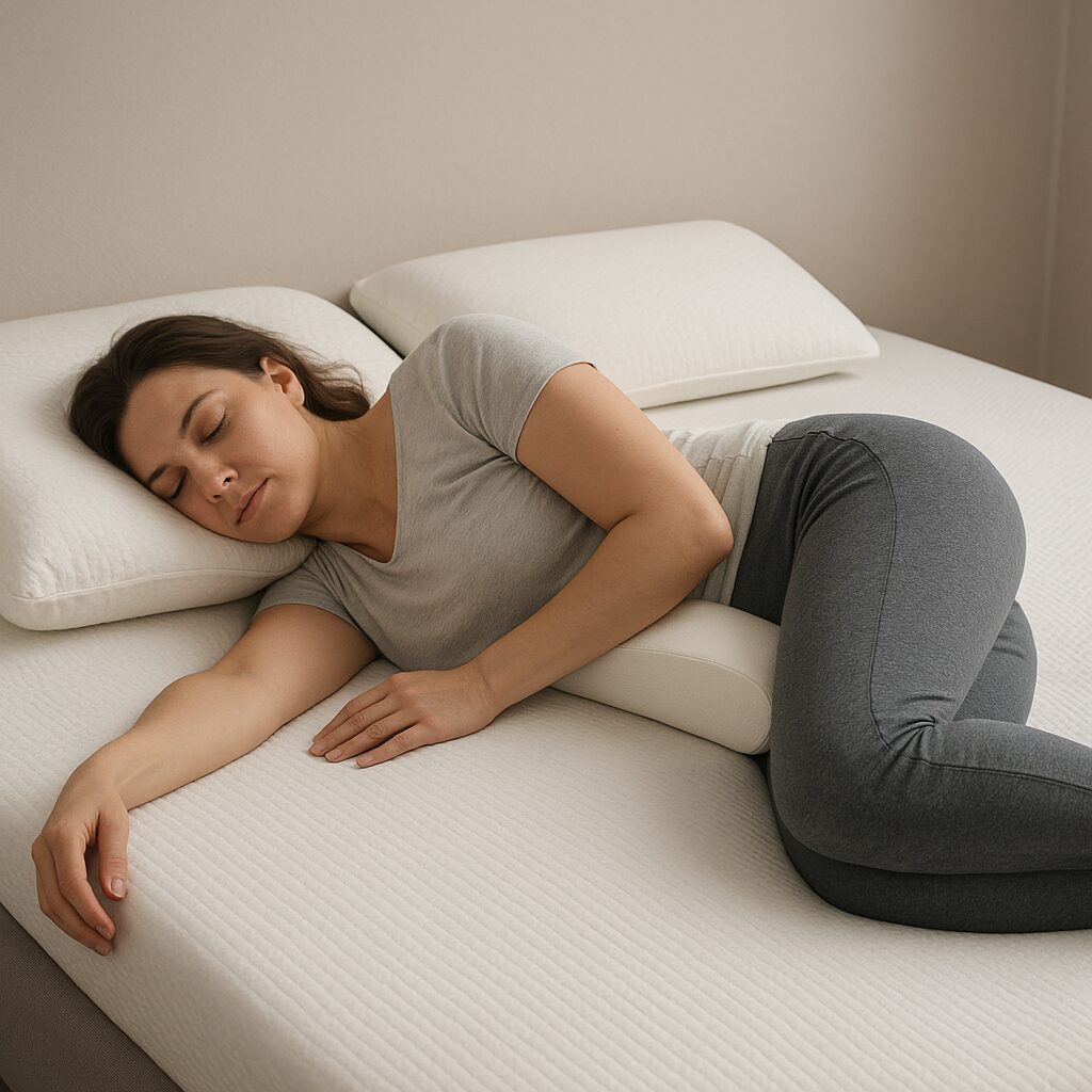 Jak spać, gdy bolą korzonki – najlepsze pozycje i materace