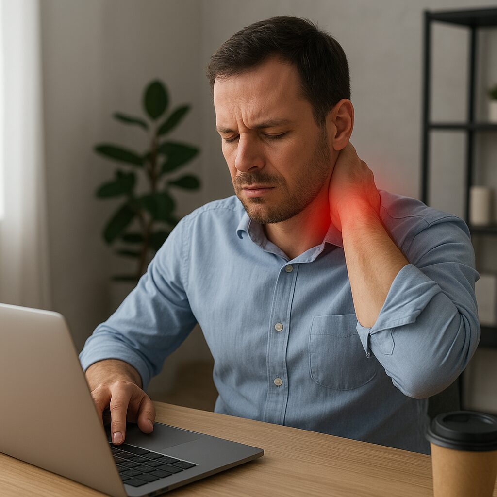 Jak technologia (np. praca zdalna) zwiększa ryzyko bólu korzonków