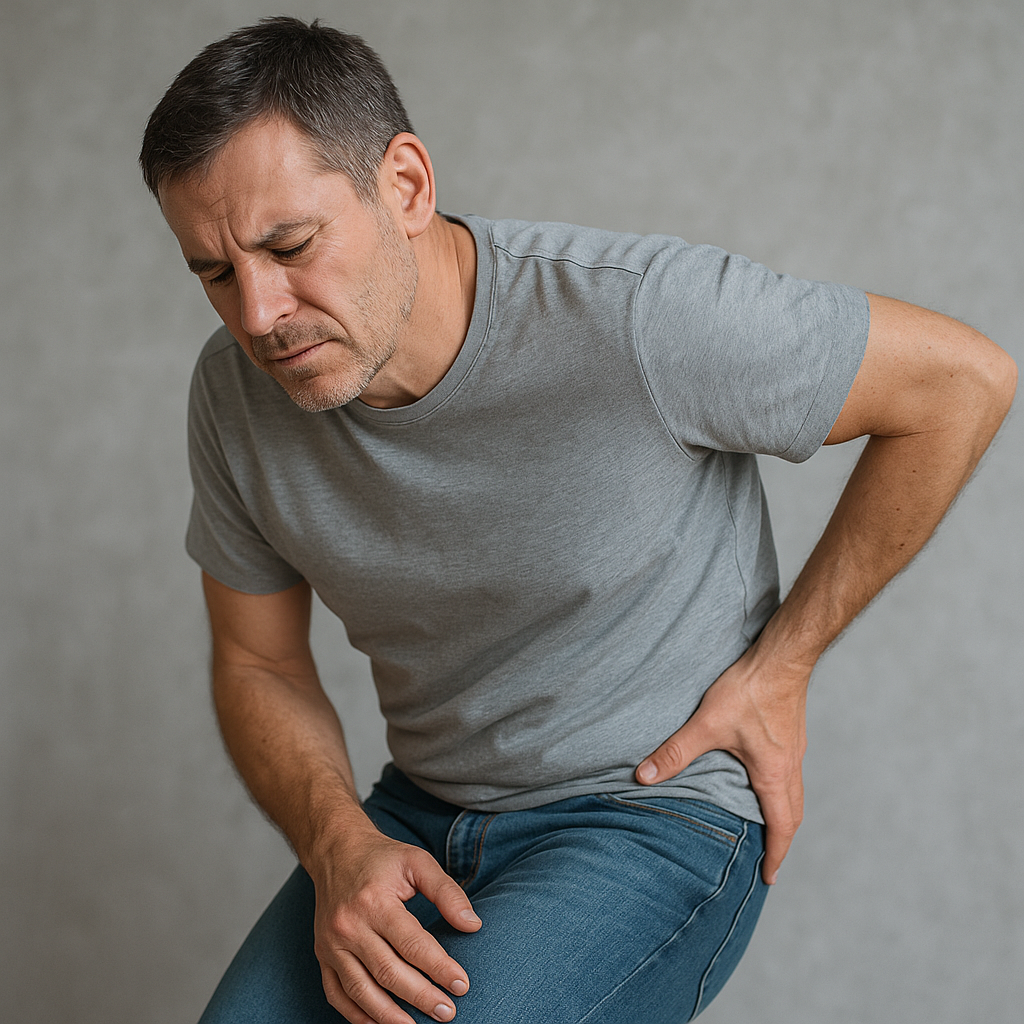 Czy ból korzonków może być mylony z bólem stawów biodrowych