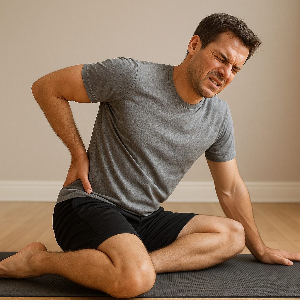 Jakie ćwiczenia NIE są wskazane przy bólu korzonków