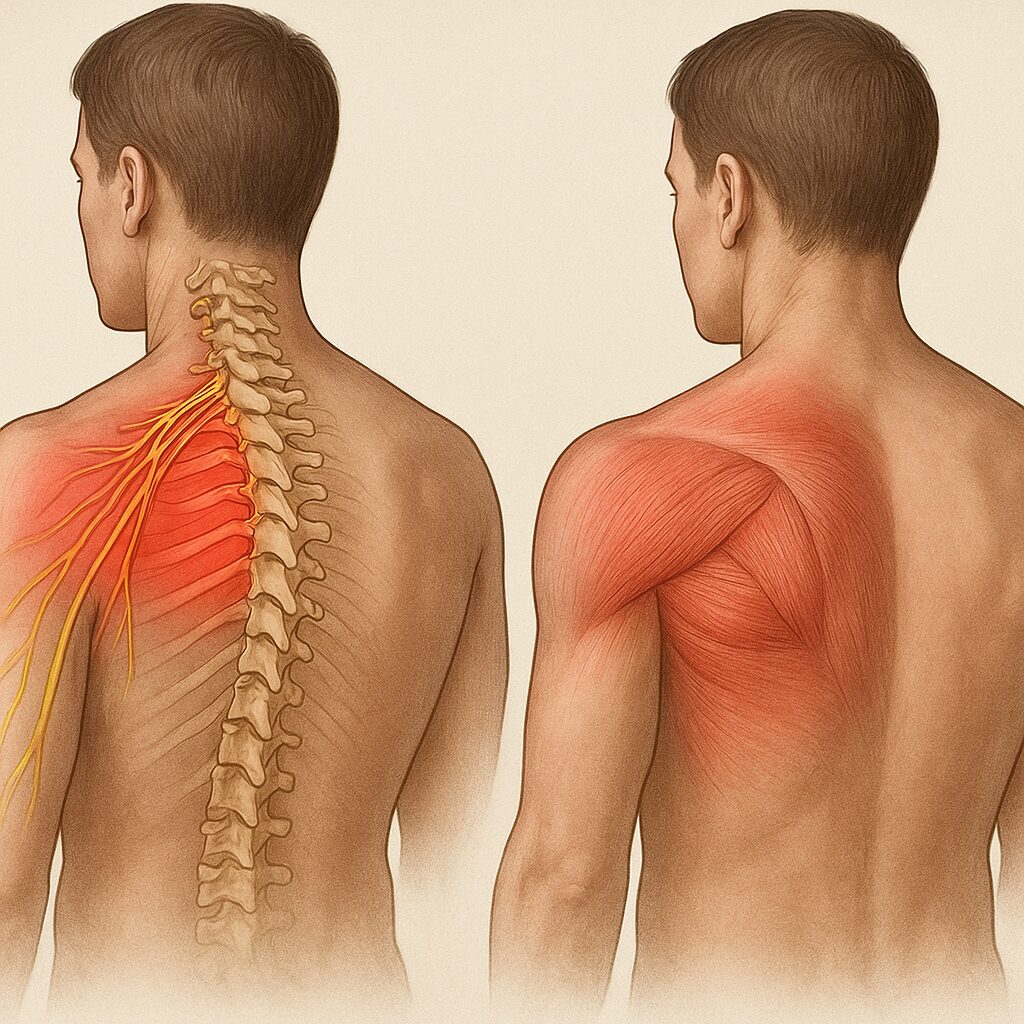 Jak zapalenie korzonków różni się od bólu mięśniowego