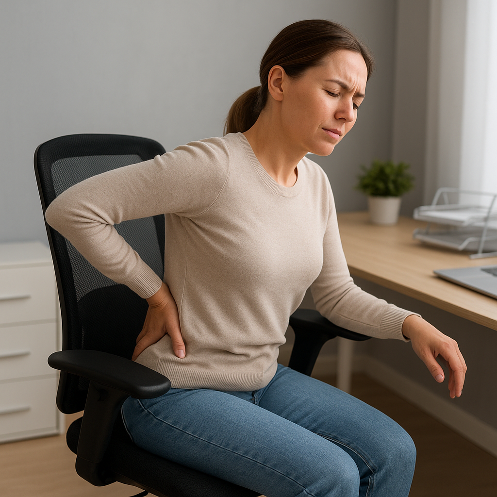 Jak dobrać krzesło ergonomiczne przy bólu kręgosłupa