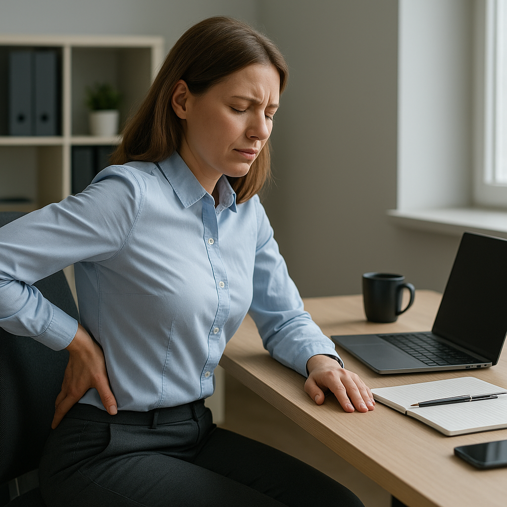 Jak radzić sobie z bólem korzonków w pracy biurowej