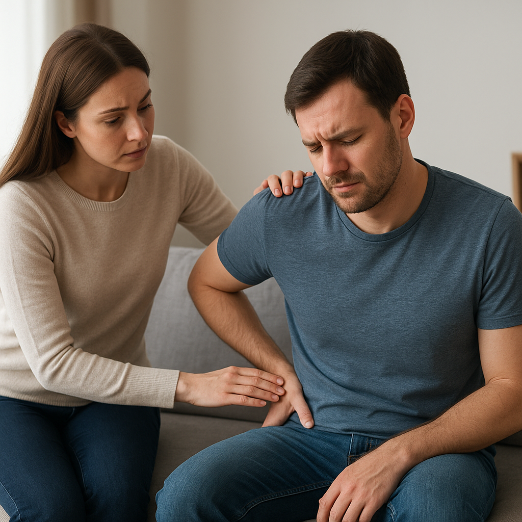 Jak wspierać bliską osobę cierpiącą na ból pleców